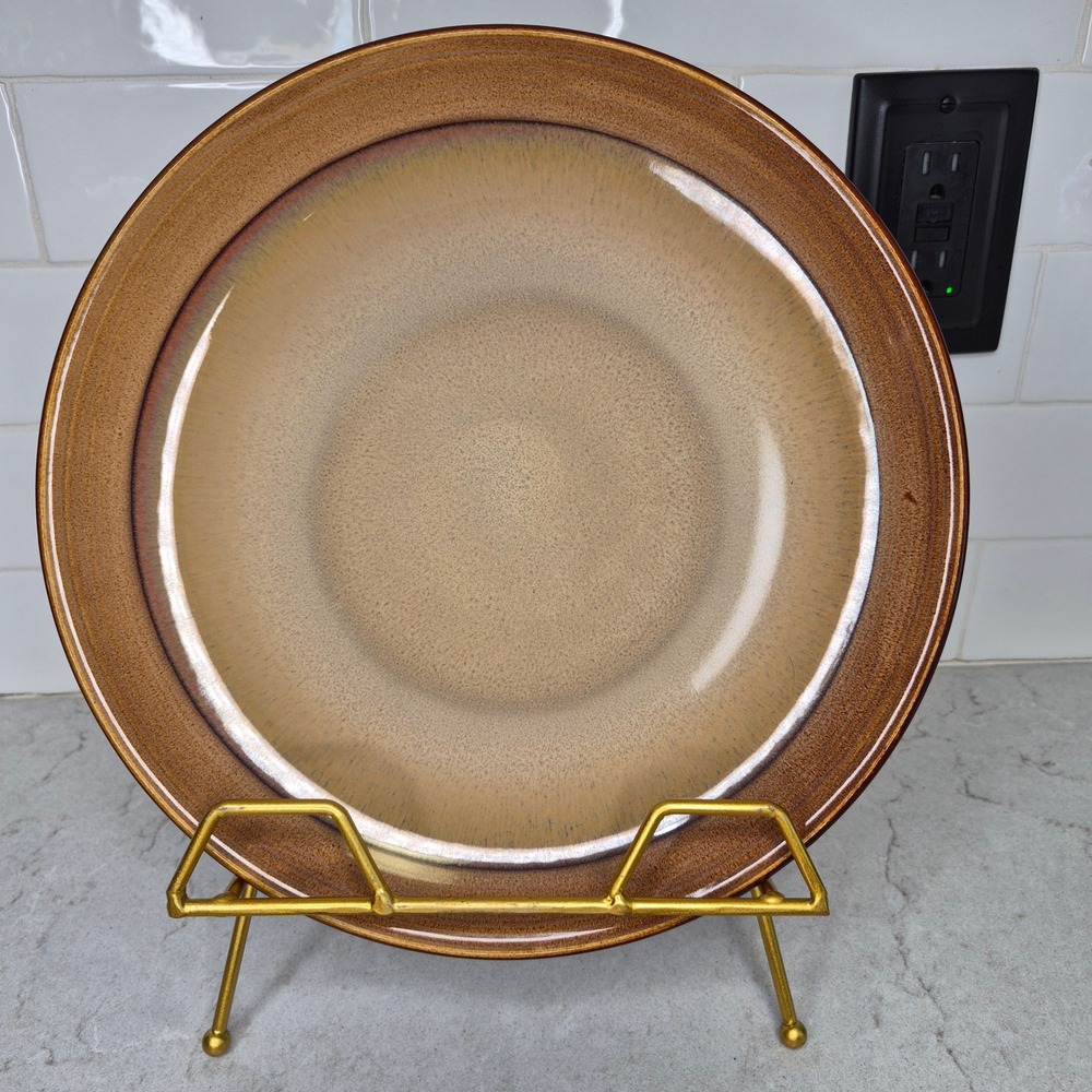 Sango Roma Caramel 4815 Dinner Plates Set Of 4 11 Inch Brown Tan
